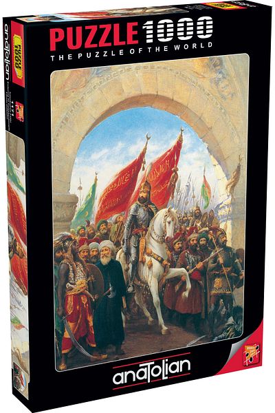Anatolian Puzzle 1000 Piece Jigsaw Puzzle - Conquest of Istanbul 1171