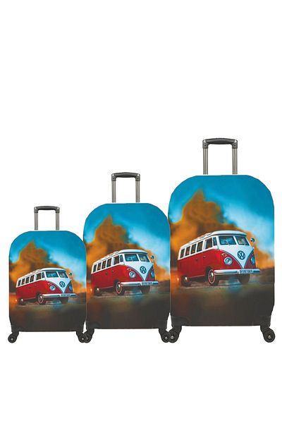 MY SARACİYE My Saracye Suitcase - Large, Medium, Cabin Size Cover Set, 81W Minibus