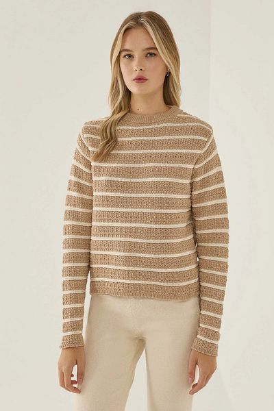 Hiccup Striped Knitted Sweater