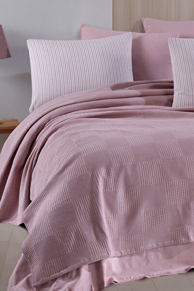 Enlora Home Color Pike Takımı Tek Kişilik Rosa Pembe