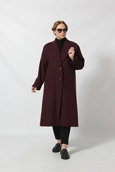 Moda Berray MONO YAKA TORBA CEBLİ KAŞE KABAN