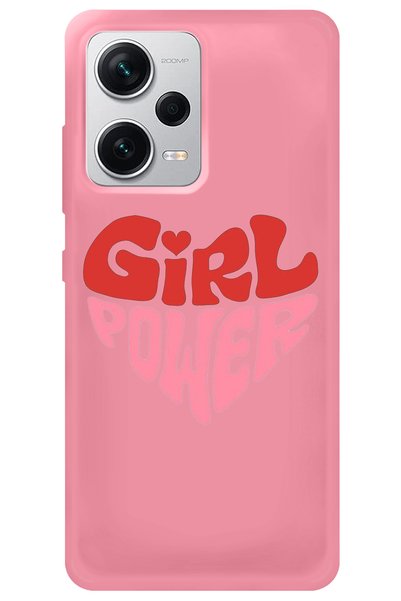 WANNA PROTECT Silicone Phone Case for Xiaomi Redmi Note 12 Pro 4g Pink Inner ...