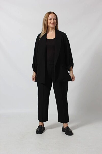 Moda Berray Şık Blazer Ceket ve Pantolon Takım