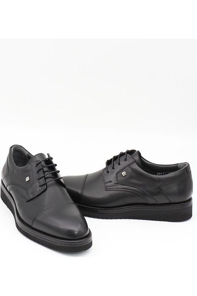 Fosco Men's Genuine Leather Classic Eva Sole Shoes 2991