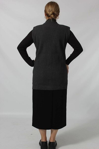 Moda Berray BUTTONED POCKET SEASONAL VEST