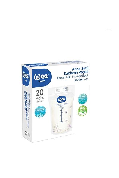 Wee 558 Model Set of 20 Milk Storage Bags