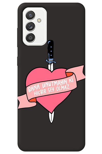 WANNA PROTECT Samsung Galaxy S24 Black Inner Velvet Forget Me Not Girl Power ...