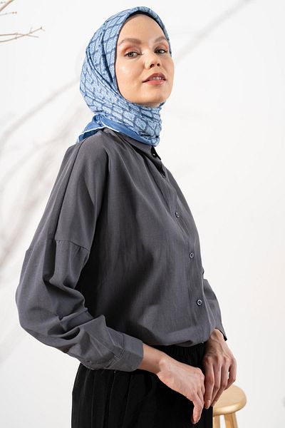 JAWEL Women's Small Ethnic Pattern Soft Scarf