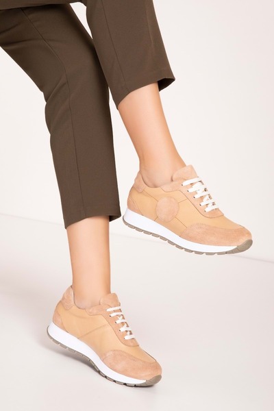 Gondol Içi Dışı Hakiki Deri Anatomik Taban Spor Ayakkabı Gnd.20710