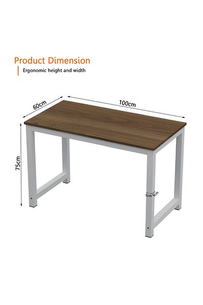 Mahmayi ZCD-24W Modern Study Desk, Modern Executive Desks for Home, Office - Zabrano