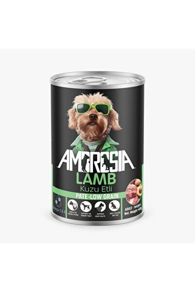 24'lü Ambrosia Kuzu Etli Pate(PÜRE) Yavru Köpek Maması
