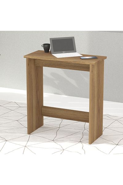 Mahmayi Modern Study Desk with Foot Rest Support, Modern Executive Desks Ideal for Office,  Zabrano