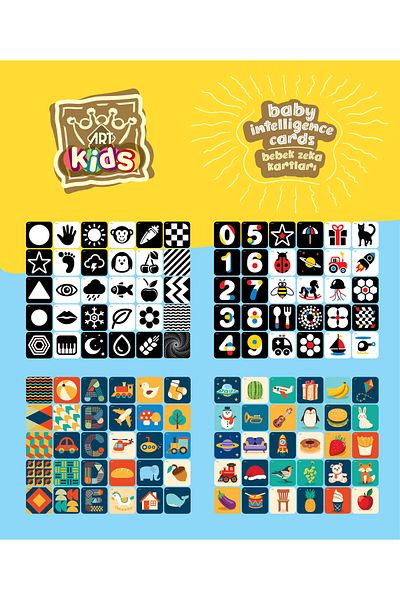 Art Puzzle Art Kids Baby - Cards for intelligence Use