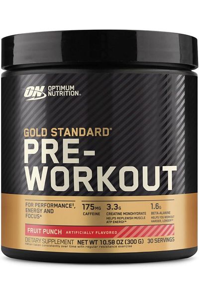 Optimum Nutrition جولد ستاندارد قبل التمرين، نكهة الفاكهة، 300 جرام
