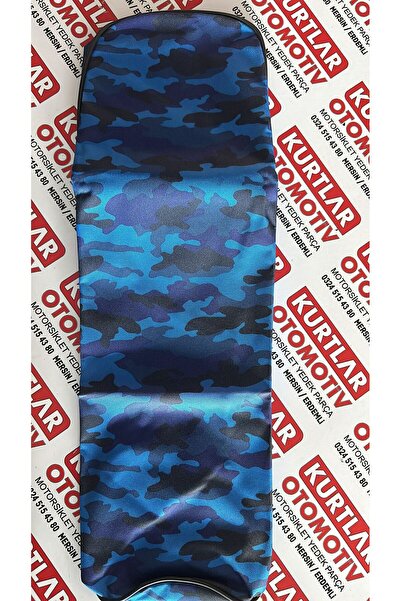 Şanlı Cg Su Geçirmez Koltuk Kılıfı Mavi Askeri Desen