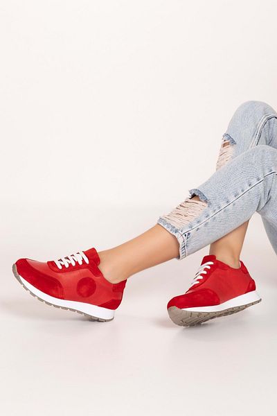 Gondol Pantofi sport cu talpă anatomică din piele naturală în interior și exterior Gnd.20710