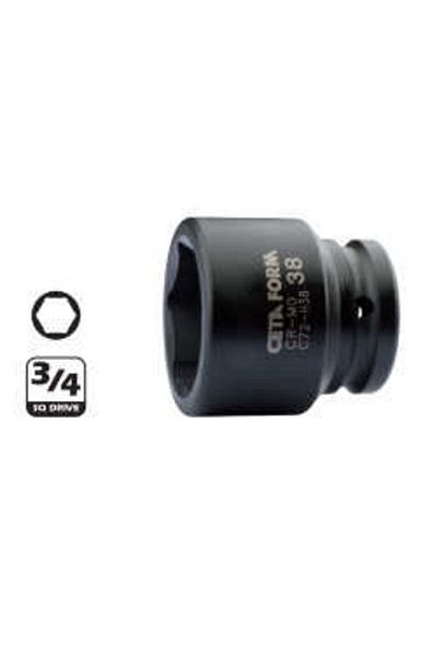 İzeltaş Ceta Form 3/4” 6 Corner Air Socket Wrench 50 mm - C72-H50