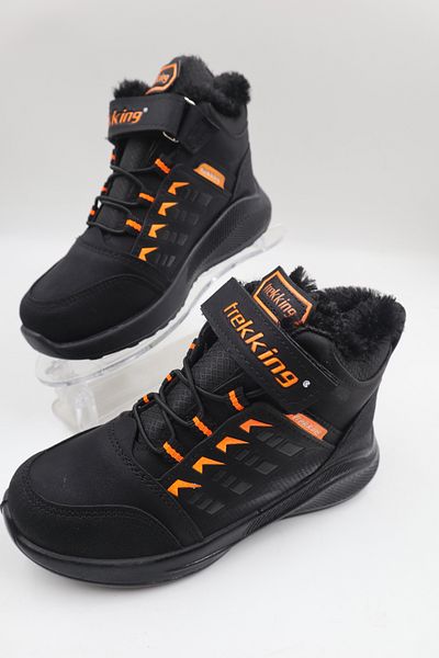 nazenintasarımlar Children's Winter Cold-Resistant Daily Boots with Wool Tape Inside