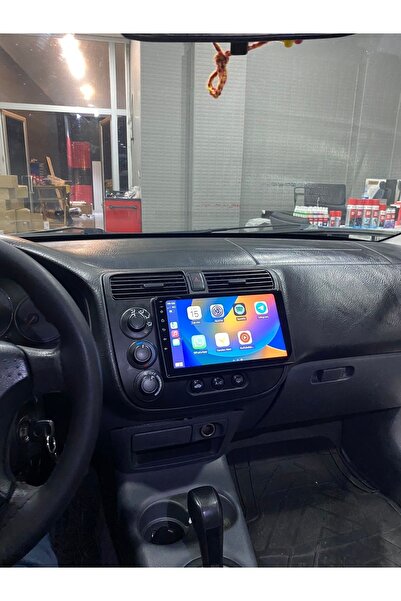 NAVECRON HONDA CIVIC VTEC 2001-2006 UYUMLU ANDROID MULTİMEDYA GERÇEK 2/32 KABLOSUZ CARPLAY GERİ GÖRÜŞ KMR