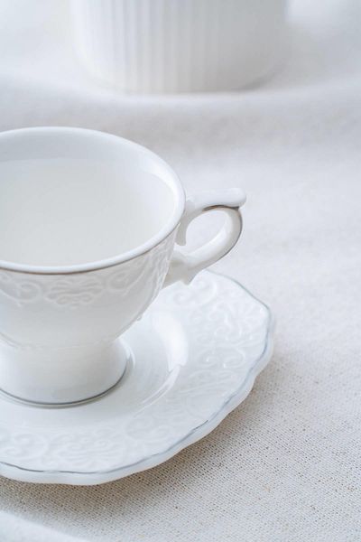 ACAR Angela Silver 6-Person Coffee Cup Set - 90 ml