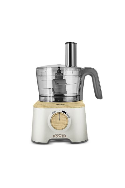 Karaca Mastermaid Power, set multifuncțional 10 în 1 pentru prepararea alimentelor, lemn, 2000 W