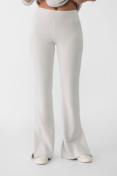 Stradivarius Soft-touch flared trousers