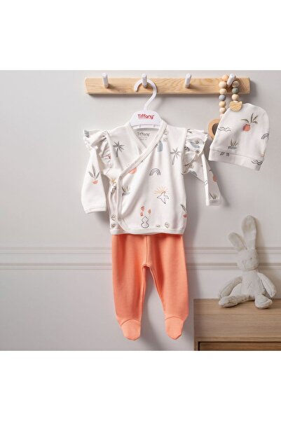 Tiffany Baby Sunny Garden Theme 3'lü Bebek Zıbın Seti 2410078