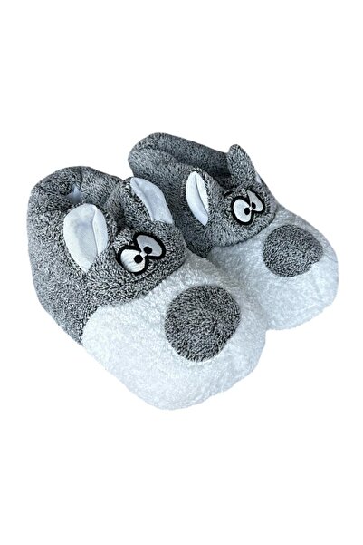 Liger Παντόφλες Unisex Soundproof Home Booties ΛΕΥΚΟ - ΓΚΡΙ