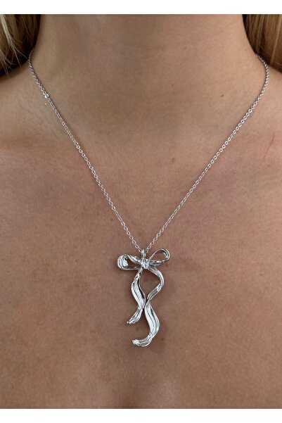 KİLİGİSTANBUL Bow Necklace 40 cm