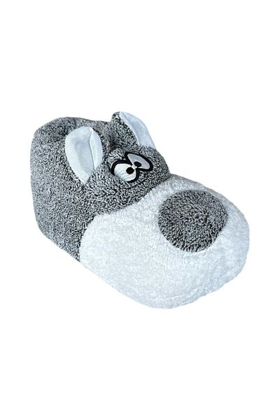 Liger Παντόφλες Unisex Soundproof Home Booties ΛΕΥΚΟ - ΓΚΡΙ