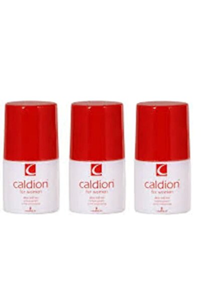 Caldion Edt 50 ml Kadın Deo Roll-on 3lü