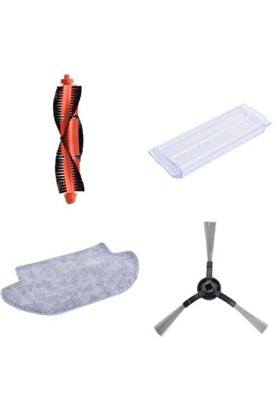 techpart Set de filtre pentru aspirator robot inteligent compatibil Xiaomi Robot Vacuum Mop P - Styj02ym (4 bucăți)