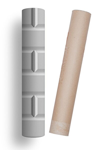 Bigaimaj Mutfak Tezgah Arası Folyo Gri Fayans Taş Desen Kendinden Yapışkanlı 60cmx100cm