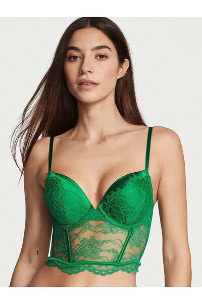 Victoria's Secret Bombshell 2 Beden Büyük Gösteren Push-Up Korse Büstiyer