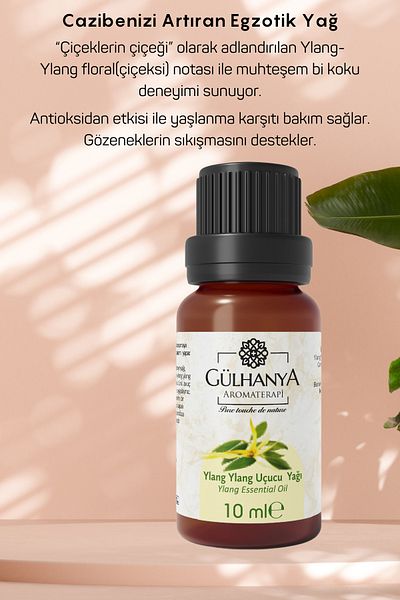 Gülhanya Aromaterapi Ylang-Ylang Essential Oil 10ml.
