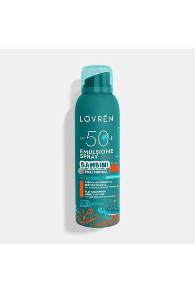 lovren Solaire Emulsion Spray - Spf50+, Day for Children and Sensitive Skin