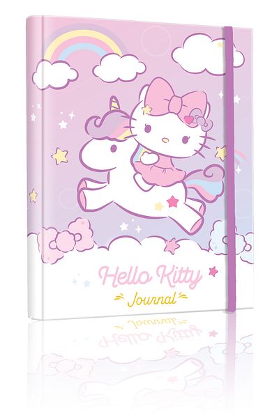 Victoria's Journals Спирален дневник Hello Kitty Secret 17x24 см