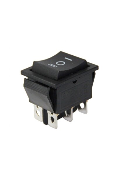 Mykablo "110" Geniş Işıksız Mom/off/mom Yaylı Anahtar 6 Pin