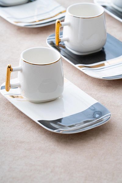 ACAR Prescot 6-Person Coffee Cup Set - 90 ml