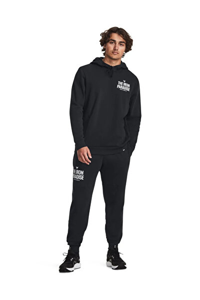 Under Armour Erkek Project Rock Rival Fleece Kapüşonlu Üst