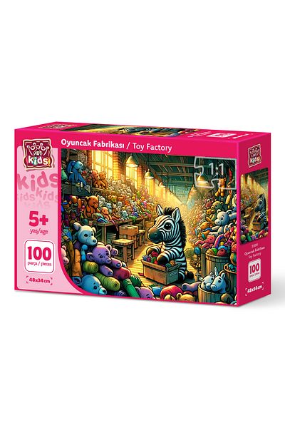 Art Puzzle Art Children's Toy Factory 100 Piece Puzzle