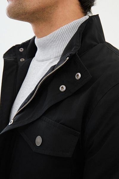 Mcr Judge Collar Trench Coat