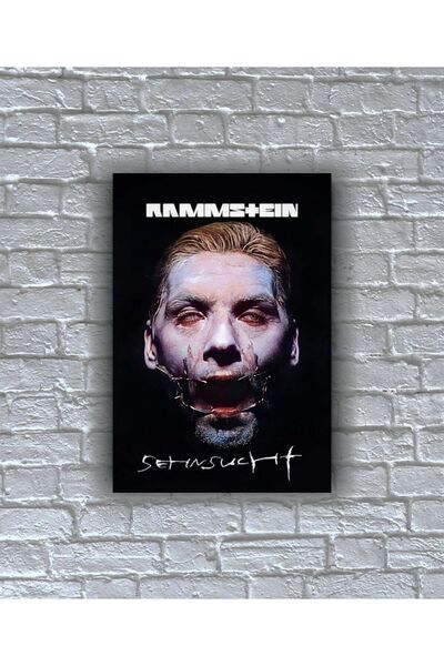 icase Rammstein  Müzik grubu Poster Baskı Tablo