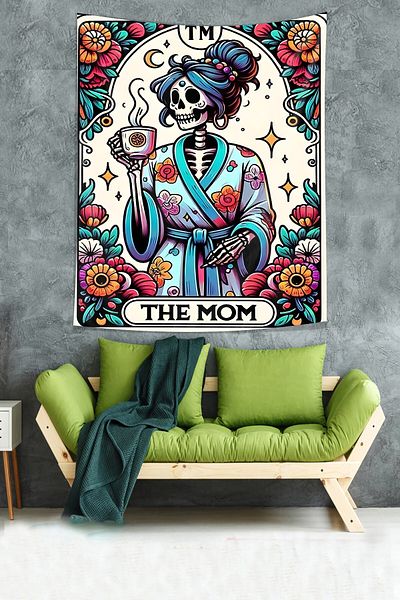 on the clouds All-Matched Mothers Maternity Is Holy Stain-Proof Fabric Wall Cloth Wall Carpet Tapestry