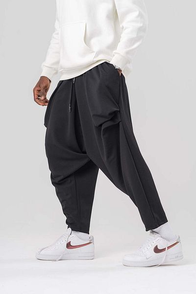 go gang own Πλισέ χαλαρό Shalwar με λεπτομέρεια Street Pocket