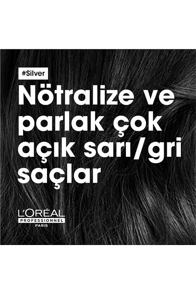 L'oreal Professionnel Expert Silver Color Balancer - For Very Light Blonde, Gray and White Hair M