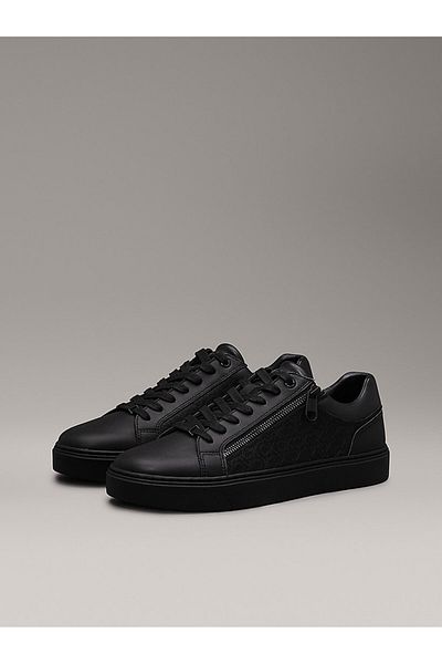 Calvin Klein LOW TOP LACE UP W/ ZIP MONO
