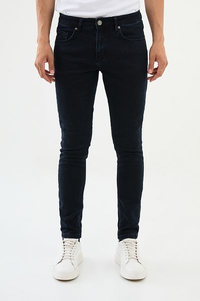 Mcr Straight Super Slim Fit Men's Jeans Blue-Black - 33015.24K