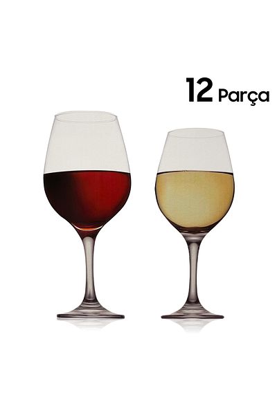 Paşabahçe Amber 6 + 6 Glass (12 Piece Glass Set)