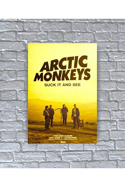 icase Arctic Monkeys - Tablou imprimat cu posterul trupei muzicale